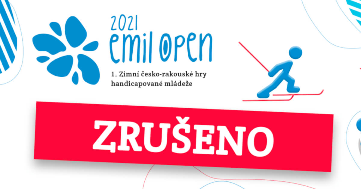 Zimní hry handicapované mládeže Emil Open se ruší